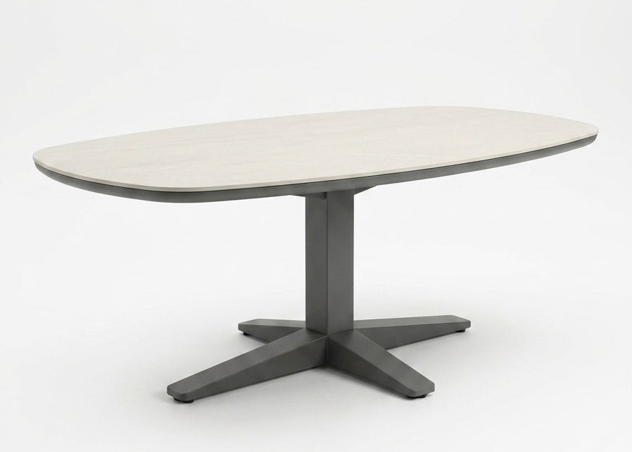 Apple Bee Zanzibar Tuintafel – Taupe – 220x110 cm – Sintered Stone