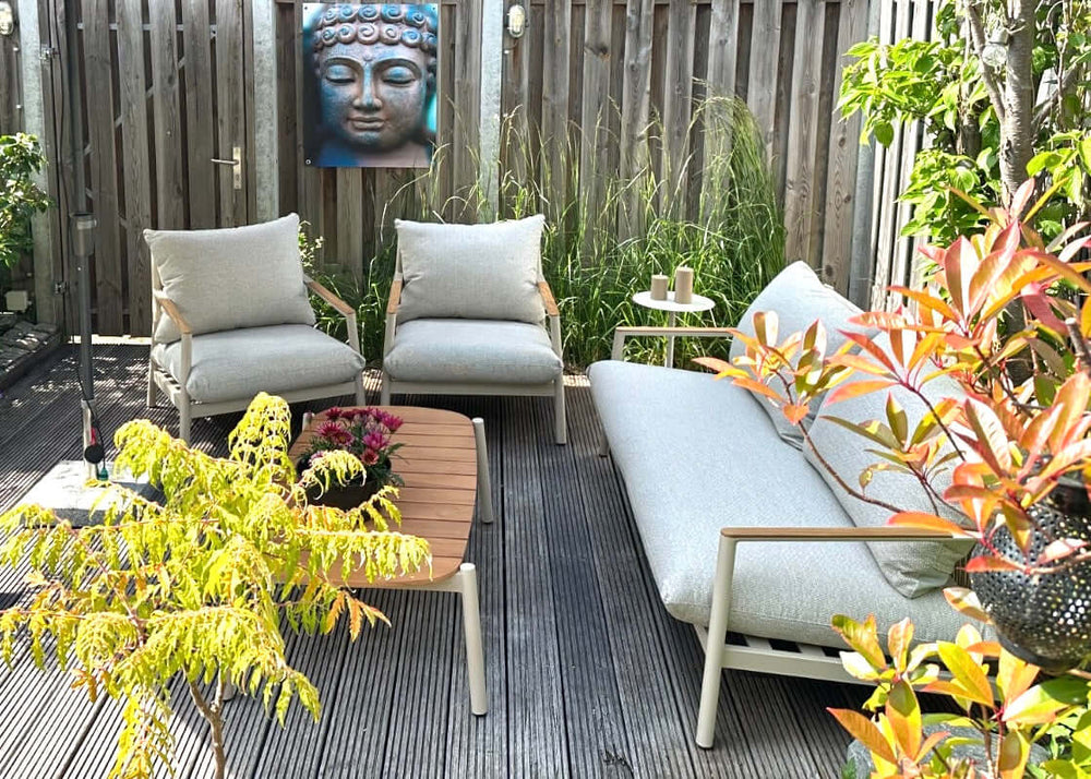 Belito Julia Loungebank 175 cm - Taupe