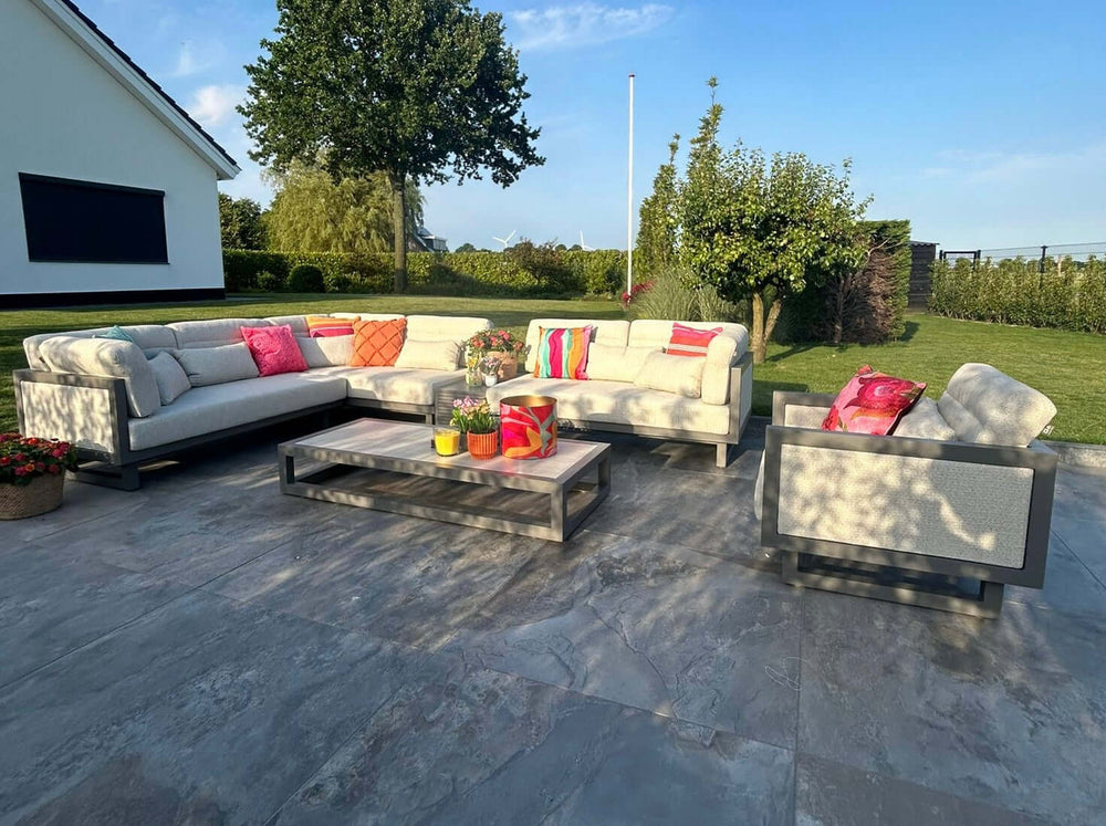 Apple Bee Santorini Loungeset 6-delig Nr.5 - Links Lang