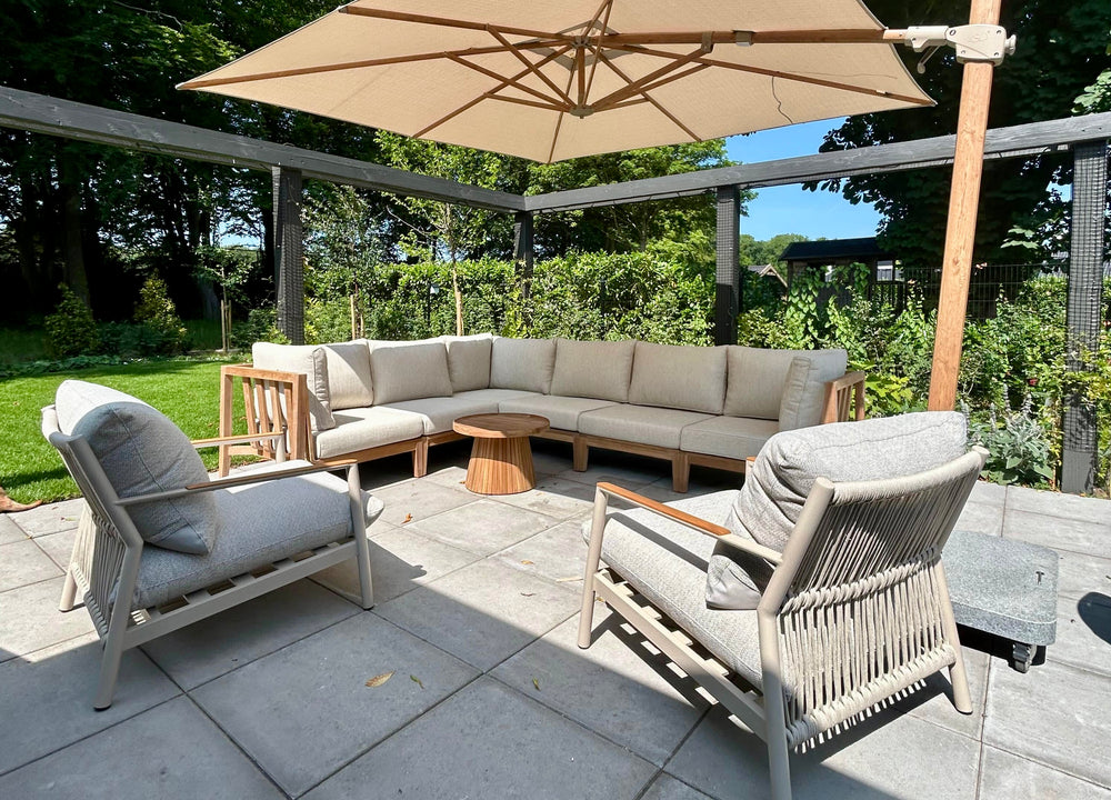 Teakhouten Loungeset