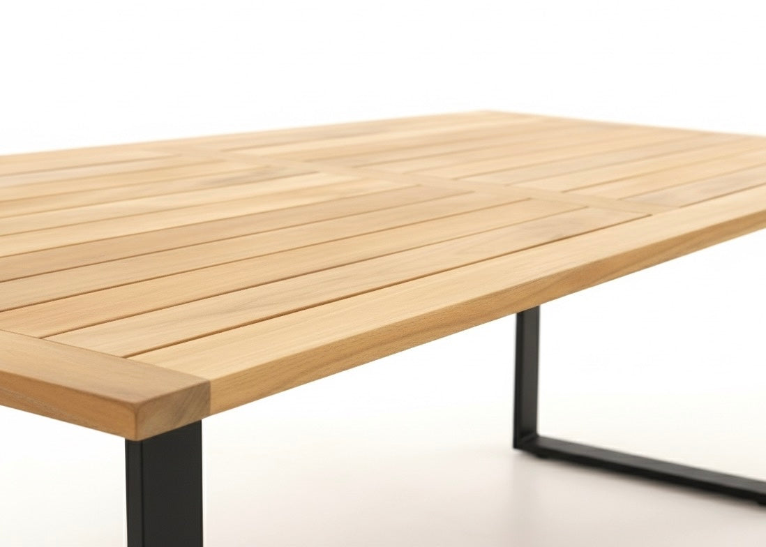 Apple Bee Condor dining tafel 240 x 95 x 75 cm - Zwart