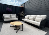 Aluminium Stoel-Bank Loungeset - Rope - Belito® Ouddorp - All-Weather