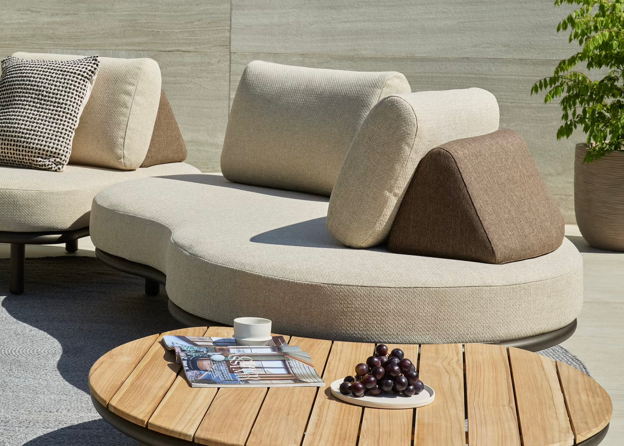 Apple Bee Moon Island Loungestoel | Bronze | Cotton Flower | BeeWett®