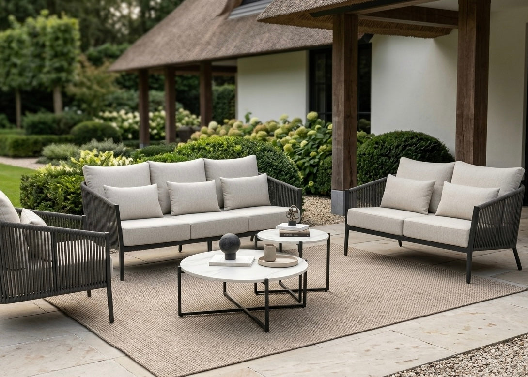 Belito Ouddorp Loungeset | Rope & Aluminium | Nr. 2 | All-Weather