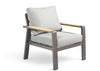 Belito Birmingham lounge tuinstoel aluminium antraciet