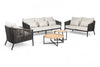 Aluminium-Seil-Lounge-Set Belito® Ouddorp - 5-teilig 2.0 