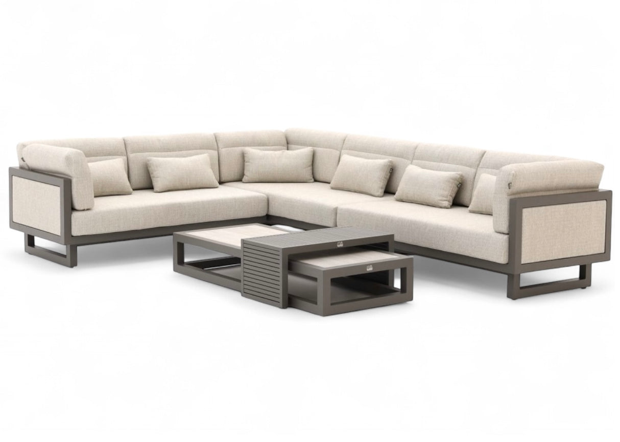 Apple Bee Santorini Hoek Loungeset 5-delig Nr.1