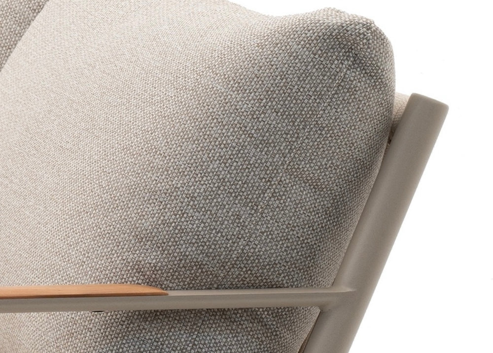 Aluminium Hoek Loungeset - Taupe Frame - Belito Julia - 5-delig