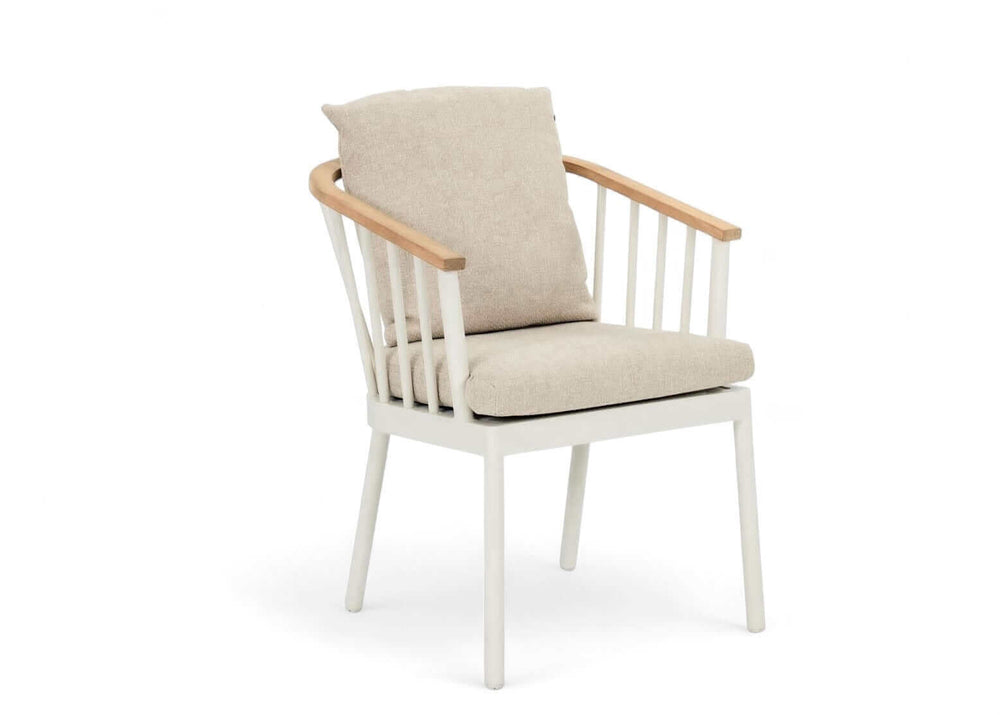 Apple Bee Condor dining tuinset 7-delig Oyster - Ø140cm