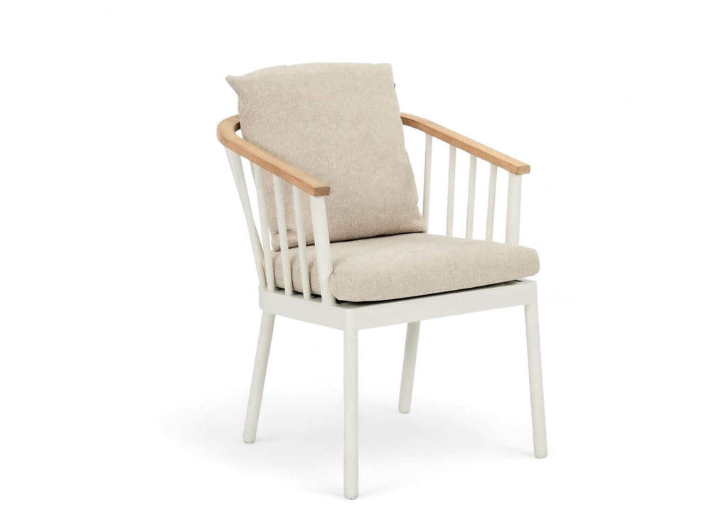 Apple Bee Condor dining tuinset 7-delig Oyster - Ø140cm