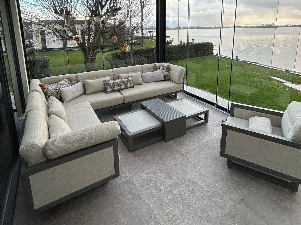 Apple Bee Santorini Loungeset 6-delig Nr.5 - Links Lang