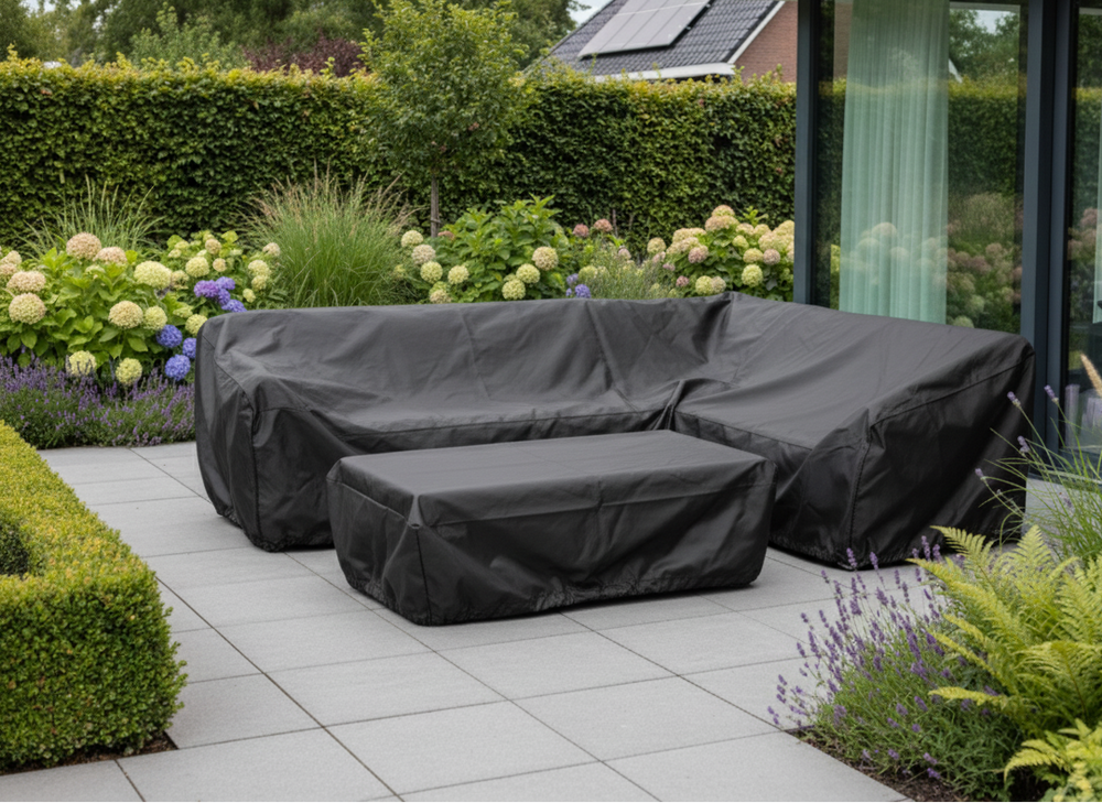 Belito Loungesethoes + Koffietafelhoes - 290 x 220 cm - Links lang