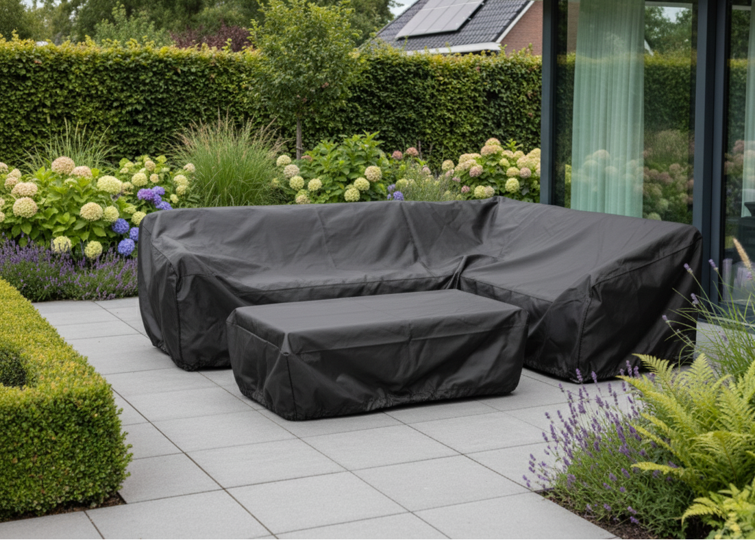 Belito Lotte Loungesethoes + Koffietafelhoes - 290 x 220 cm - Links lang