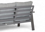 Aluminium - Antraciet - Belito Birmingham Tuinbank 153 cm