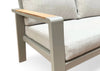 Aluminium - Taupe - Belito Birmingham Tuinbank 211 cm