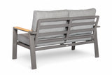 Aluminium - Antraciet - Belito Birmingham Tuinbank 153 cm