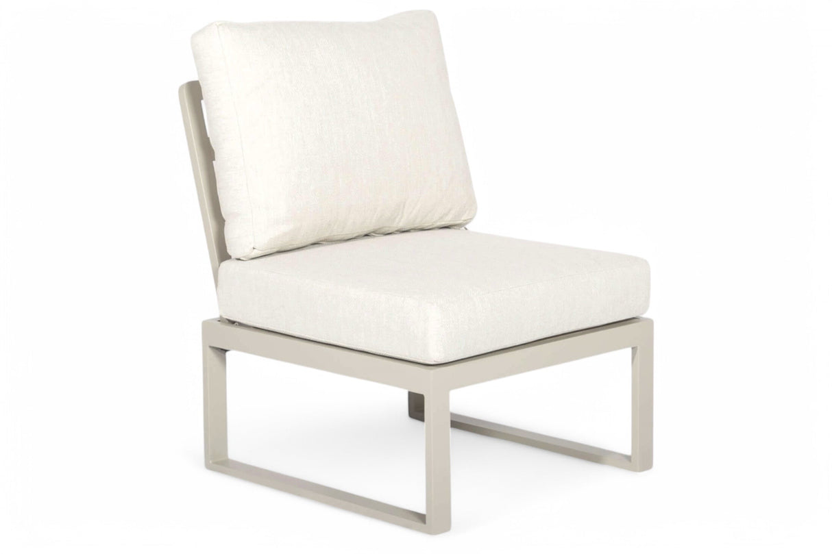 Aluminium Loungeset Hoekbank - Taupe Frame - 6-Persoons - Belito Lotte 4-delig