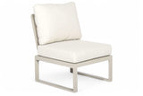 Aluminium Loungeset Hoekbank - Taupe Frame - 6-Persoons - Belito Lotte 4-delig