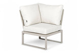 Aluminium Loungeset Hoekbank - Taupe Frame - 6-Persoons - Belito Lotte 4-delig