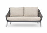 Apple Bee Milou lounge tuinbank - Black - 2 zits - 145 cm
