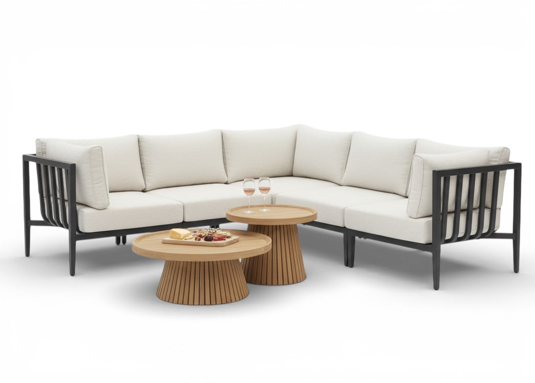 Belito Daan Hoek Loungeset Aluminium All-Weather 7-delig Nr. 11