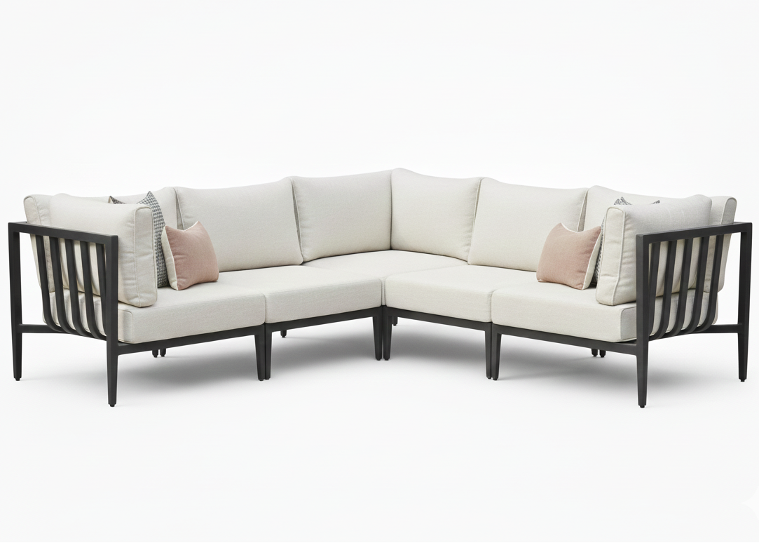 Belito Daan Hoek Loungeset Aluminium All-Weather 5-delig Nr. 3