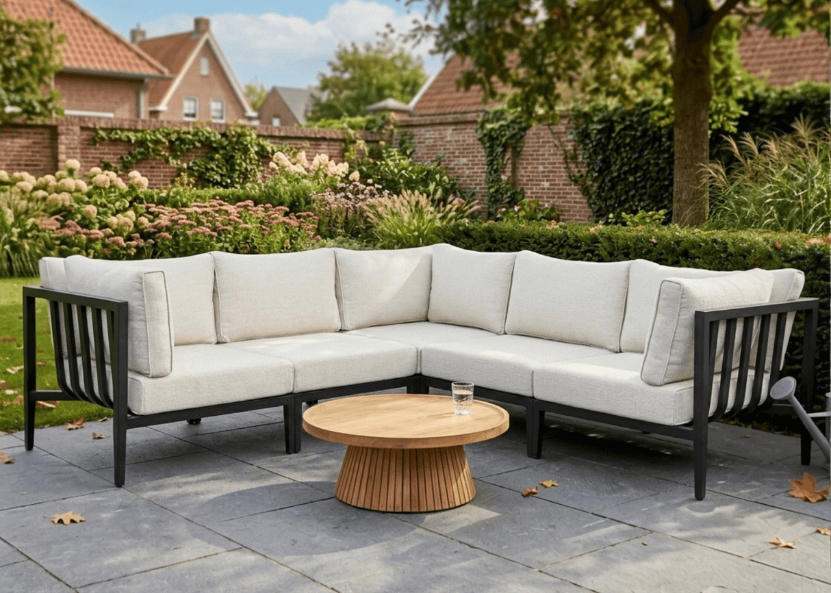 Belito Daan Hoek Loungeset | Alu | 245x245 cm | Nr. 10 incl. Koffietafel