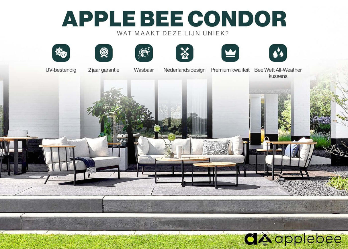 Apple Bee Condor lounge tuinbank 150 cm showroommodel