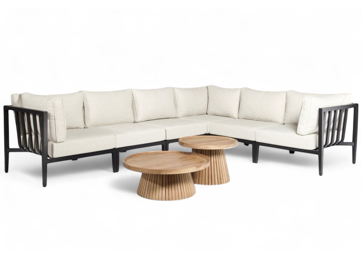 Belito Daan Hoek Loungeset Aluminium All-Weather 8-delig Nr. 1