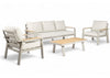 Aluminium Stoel-Bank Loungeset - Taupe - Belito Birmingham