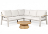 Aluminium Loungeset Hoekbank - Taupe Frame - 4 delig - Belito Lotte