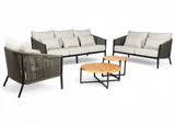 Belito® Ouddorp Loungeset - All-Weather - Army green - 5-delig- Nr.6