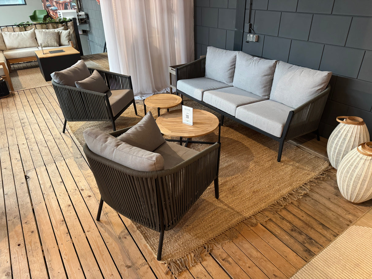 Belito® Ouddorp Loungeset - Army  - All-Weather Nr. 1 Green showroommodel