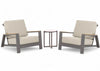 Apple Bee Spring Aluminium Taupe Lounge-Set Nr. 14