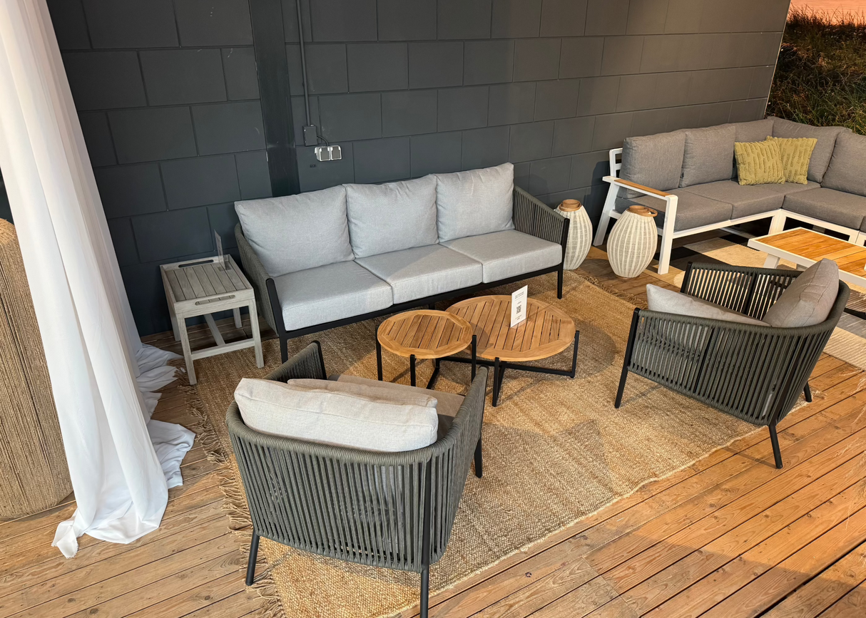 Belito® Ouddorp Loungeset - Army  - All-Weather Nr. 1 Green showroommodel