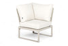 Aluminium Loungeset Hoekbank - Taupe Frame - 3 delig - Belito Lotte