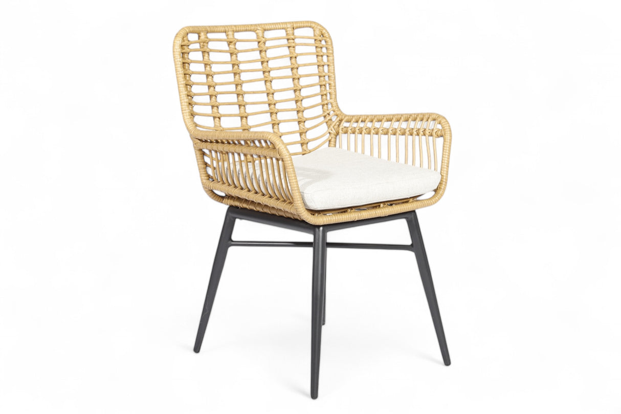 Belito® Felice Wicker tuinstoel - Brown