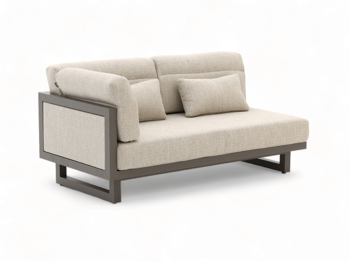 Apple Bee Santorini Loungebank Upholstered | 2-Zits Links + Rechts | 320 x 82 x 60 cm