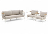 Apple Bee Condor loungeset 3-delig Nr. 2 Oyster