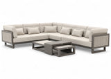 Apple Bee Santorini Rope Loungeset 5-delig Nr.1 - Rechts Lang
