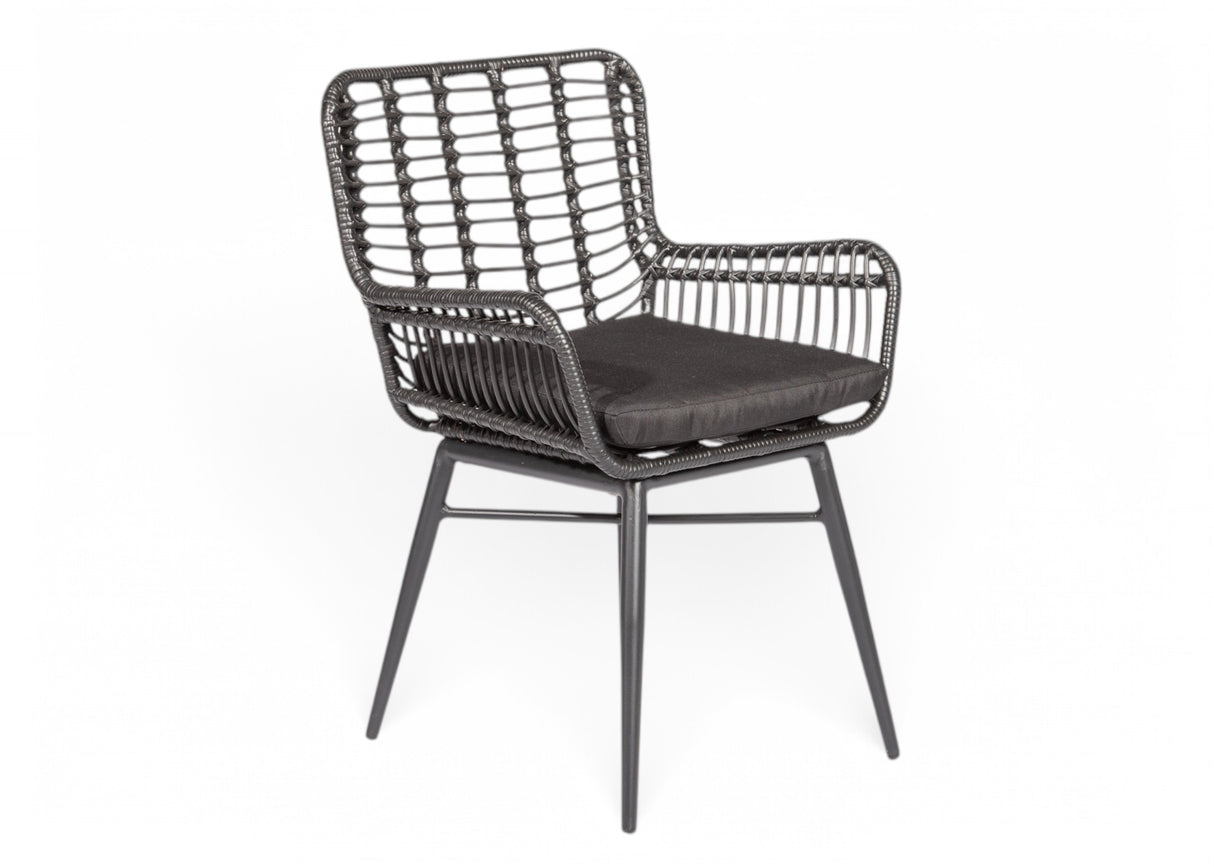 Belito® Felice Wicker tuinstoel - Black