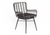 Belito® Felice Wicker tuinstoel - Black