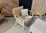 Apple Bee Condor Oyster Lounge Tuinstoel - Showroommodel