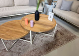 Apple Bee Condor Oyster Lounge Koffietafel Ø 94cm - Showroommodel