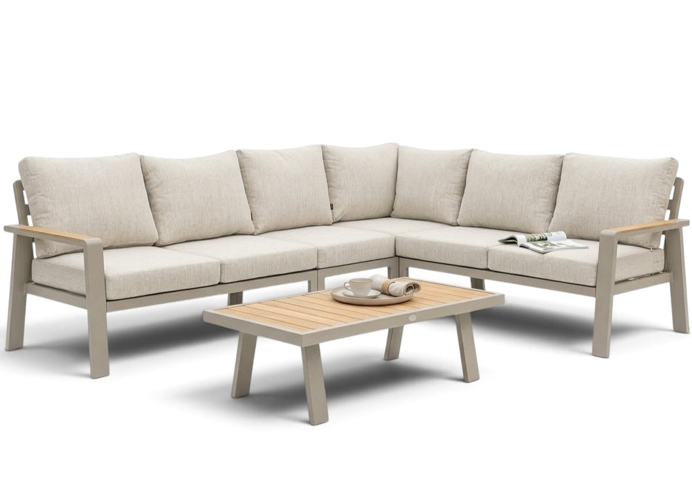 Lotte loungeset taupe 288 x 220 cm. nr1