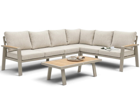 Lotte loungeset taupe 288 x 220 cm. nr1