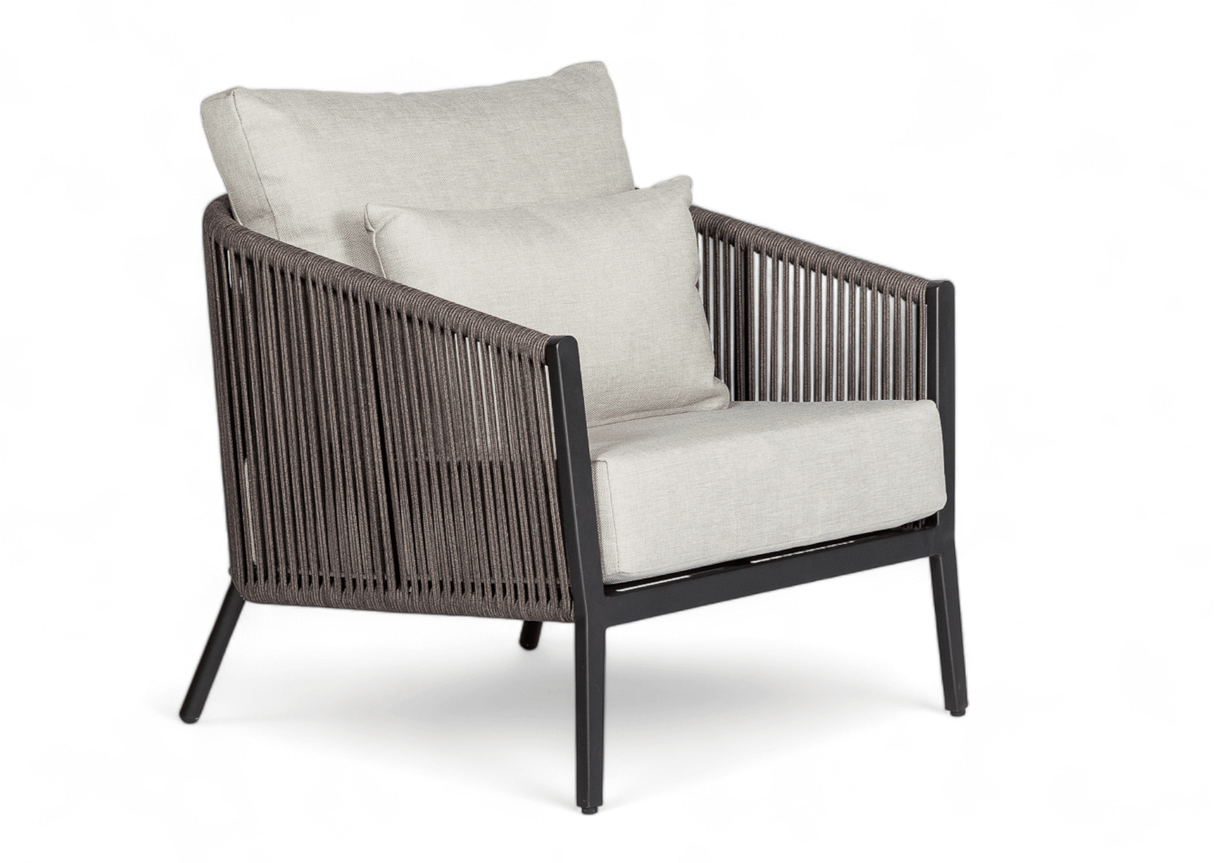Belito® Ouddorp lounge tuinstoel grey 2.0 - ALL-Weather