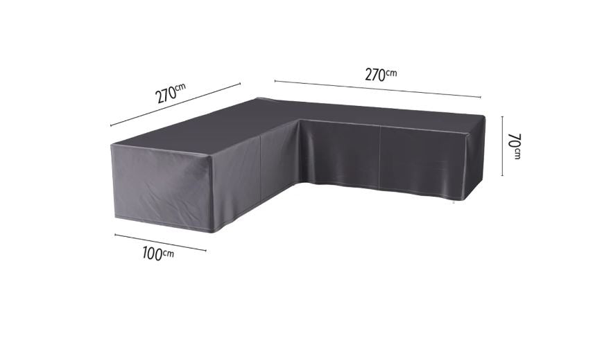 Lounge L-shape-Low backrest-90° corner