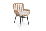 Belito® Felice tuinset 6 personen - naturel
