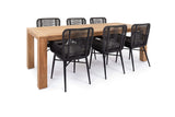 Belito® Felice Rope tuinstoel - Black